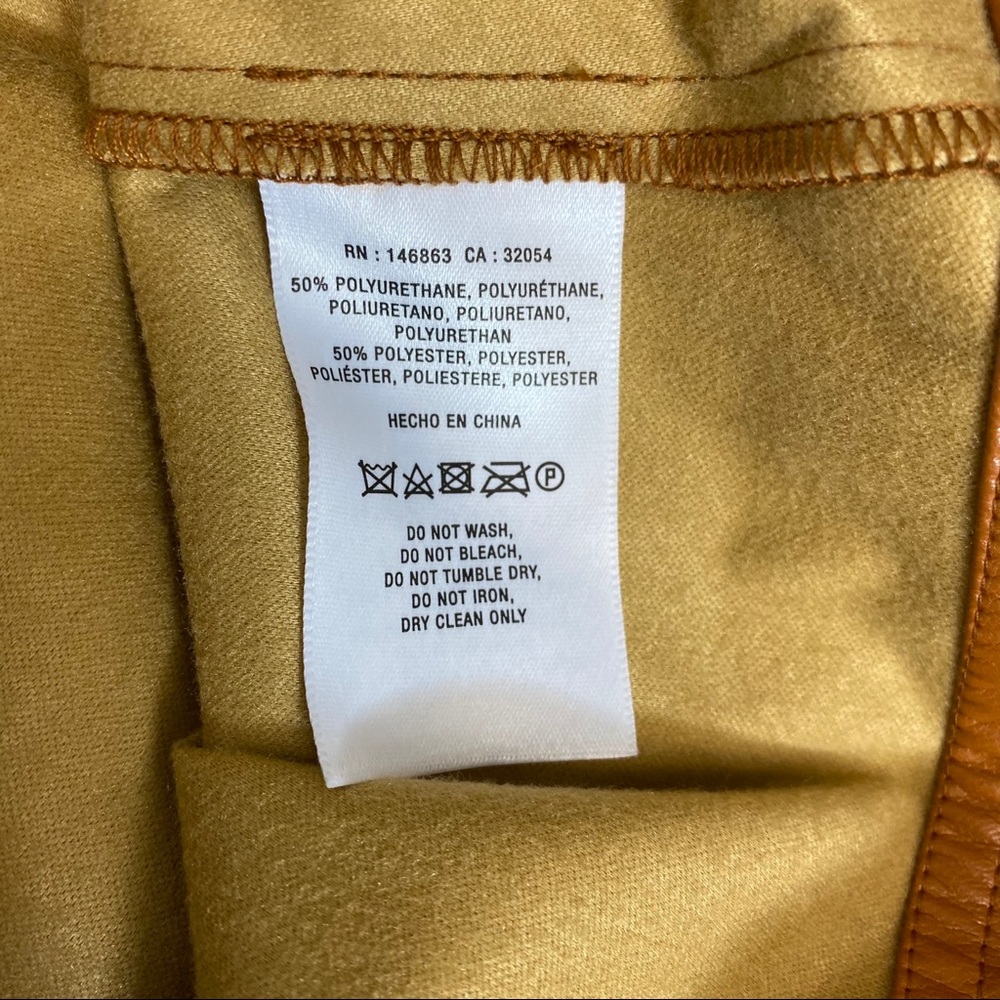 ♦️SOLD♦️NWT Ripley Faux Leather Dress - Picture 12 of 12